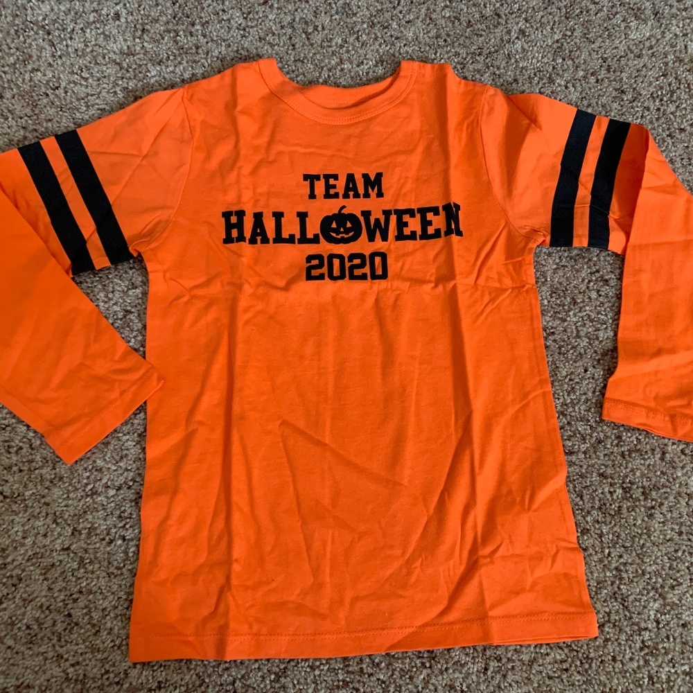 "Team Halloween" long sleeve shirt